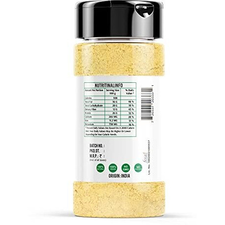 Yellow Mustard Seed Powder Organic Yellow Mustard Powder - 100 GM | Pili Rai | (Pili Sarso Ka Powder) For Dishes Pickles Kitchen | Sarson Powder