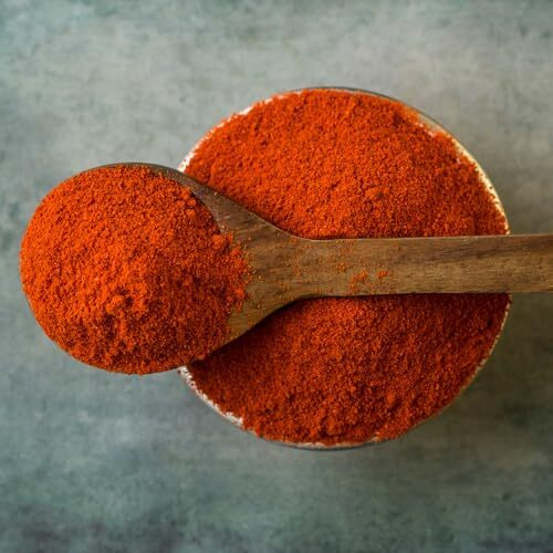 KHETESHWAR Kashmiri Chilli Premium Powder (Lal Mirch) 1kg | Fresh and 100% Natural | Sourced From Pampore, Kashmir | Made with handpicked and sun-dried chillies | No Added Colours (1 KG)