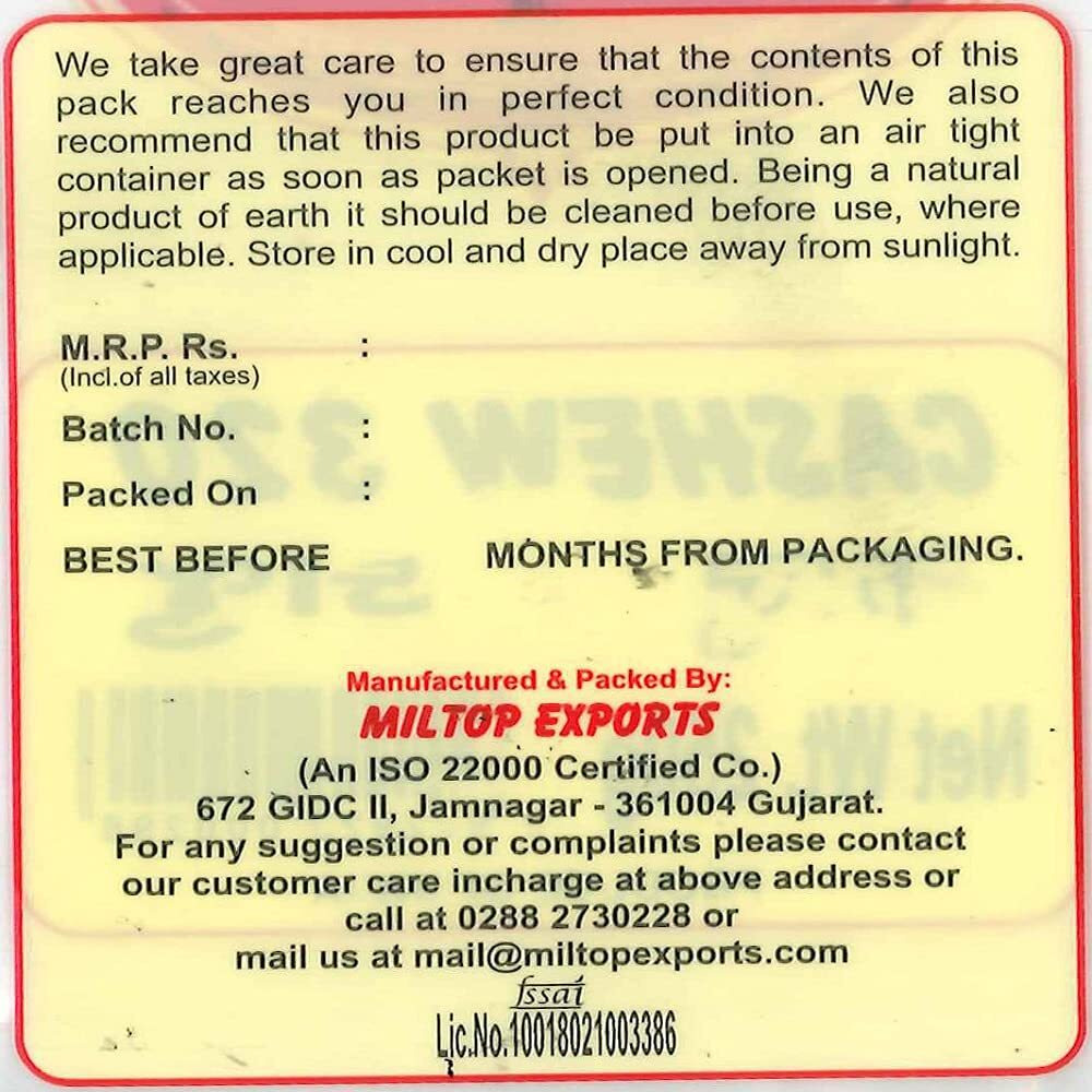Miltop Pure Natural Jeera Whole Cumin Seed, 500g