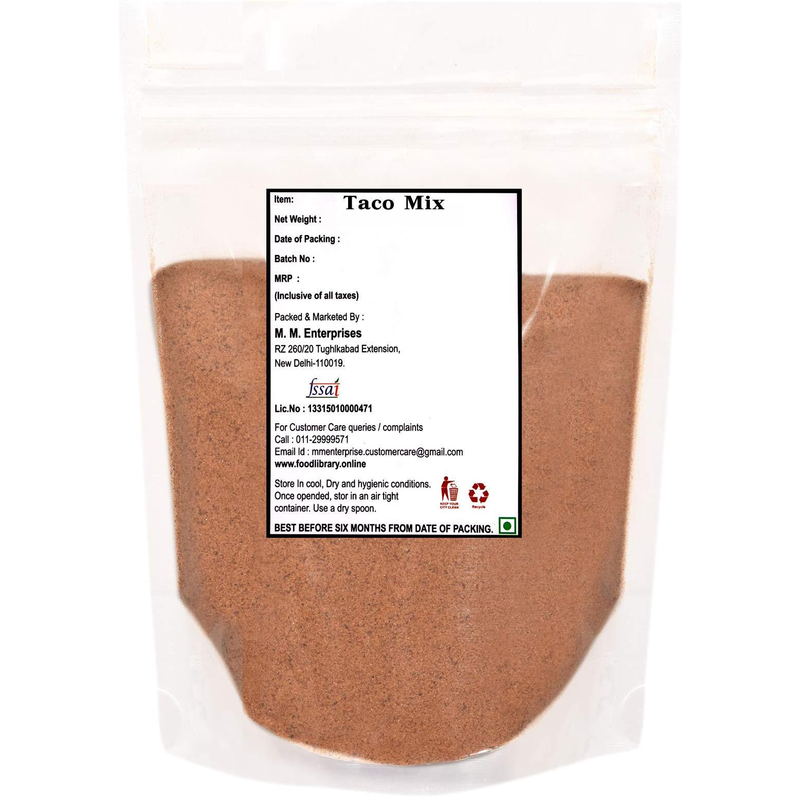 FOOD LIBRARY THE MAGIC OF NATURE TACO SEASONING MIX, 200g
