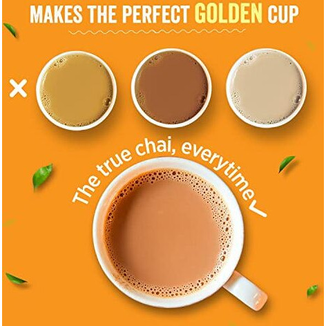 Chaayos Instant Tea Premix - Regular Sugar - Masala Flavour (5 Sachets) | Instant Tea | Tea Premix | Masala Tea | Masala Chai | Assam Tea | Flavored Tea | Tea Masala Mix