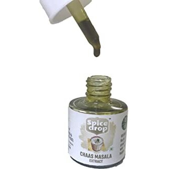 Spice Drop Butter Milk Masala Extract | For Chaas, Taak, Buttermilk, Lassi, & Salted Yogurt Drink | 100 % Natural Herbs and Spices Blend | No Preservative | Vegan | Non-GMO | 5ML (180 Glasses)