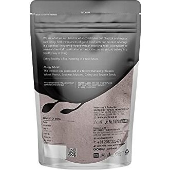 EarthRoot Black Salt Powder | Kala Namak | Sanchal Powder | Low Sodium Content | Light pink | Natural | (500 gms)Pack of 1