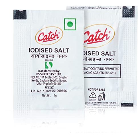 Catch Salt premium 1 Gram 250 Sachet
