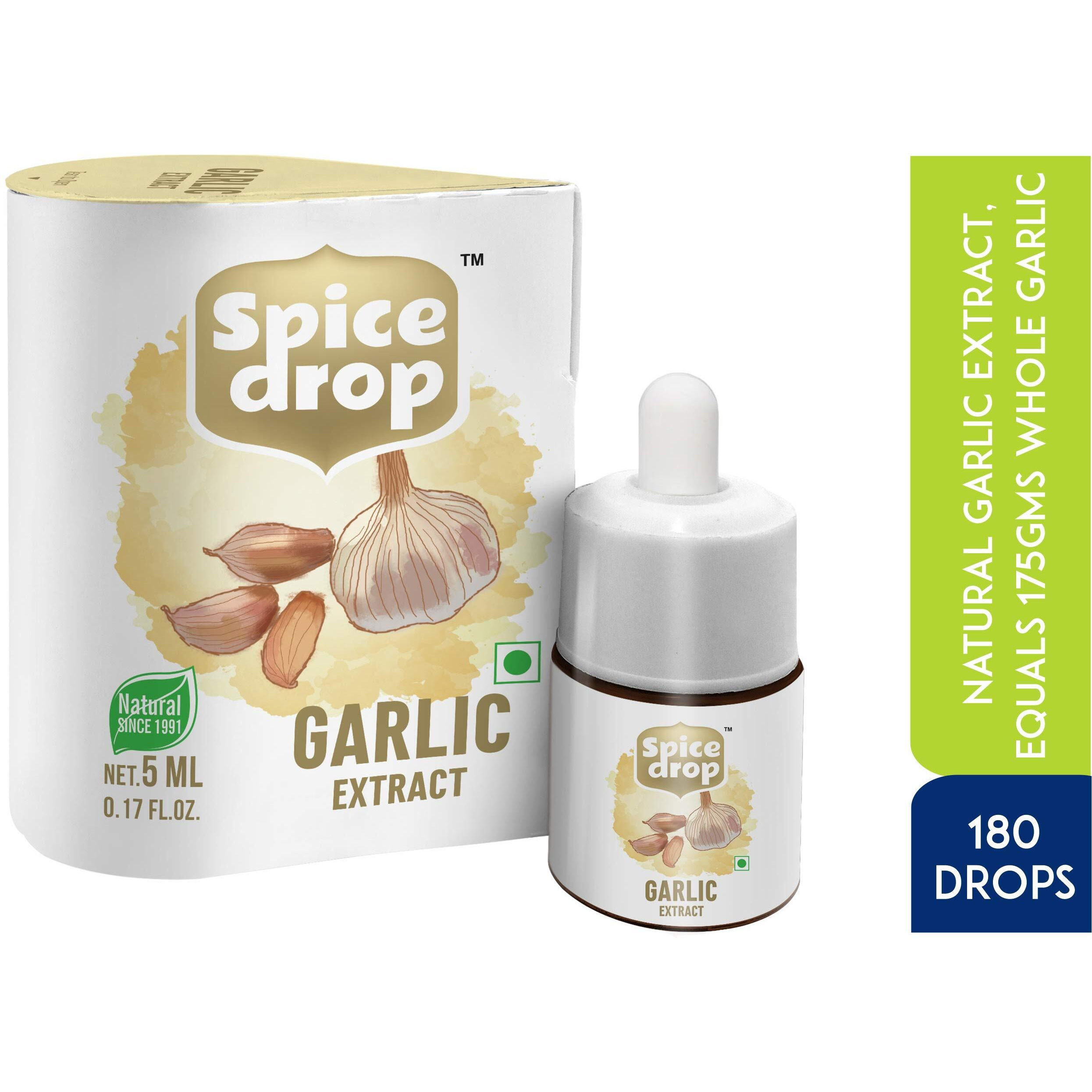 Spice Drop Finger Food Combo | Extract of Black Pepper (Kali Mirch), Garlic (Lahsun)& Red Chilly (Lal Mirch) | Flavor Dips, Cheese, Sauce | Vegan | No Preservatives | 180 Drops Each | 5 ML x 3 Packs