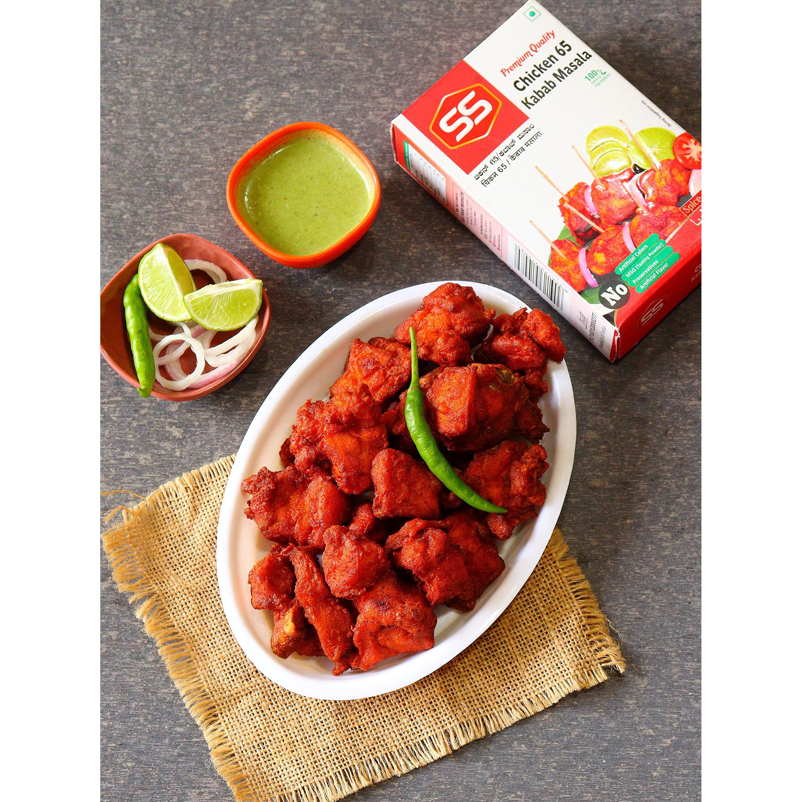 S S MASALA Chilli Ss Masalas Chicken 65 Masala/Kabab Masala Powder 1Kg.