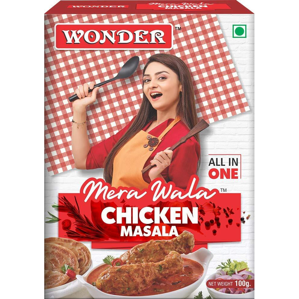 Wonder Mera Wala Chicken Masala Powder/Tandoori Masala Powder, (100G) / Blended Spice/No Artificial Flavour Added