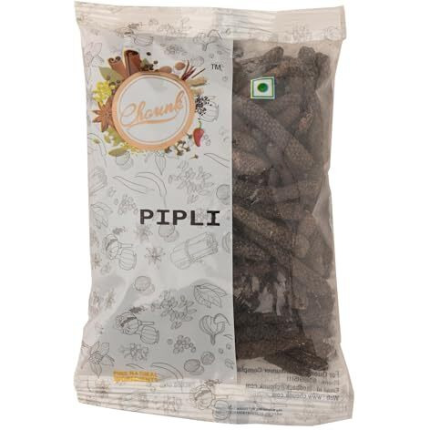 Chounk Premium Long Pepper Whole - 50G | (Pipli,Pipal Badi, Pippali), Black Pepper