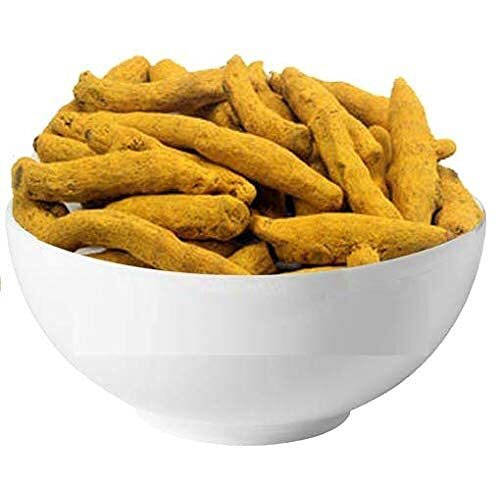 SHAAN-E JAIPUR Natural and Fresh Whole Turmeric Sticks/Sabut Haldi Whole Haldi | No Artificial Flavour Added| Organic Haldi Gatiya| Ideal for Eating, Drinking, Cooking, Face Skin Tan Removal|500 gm