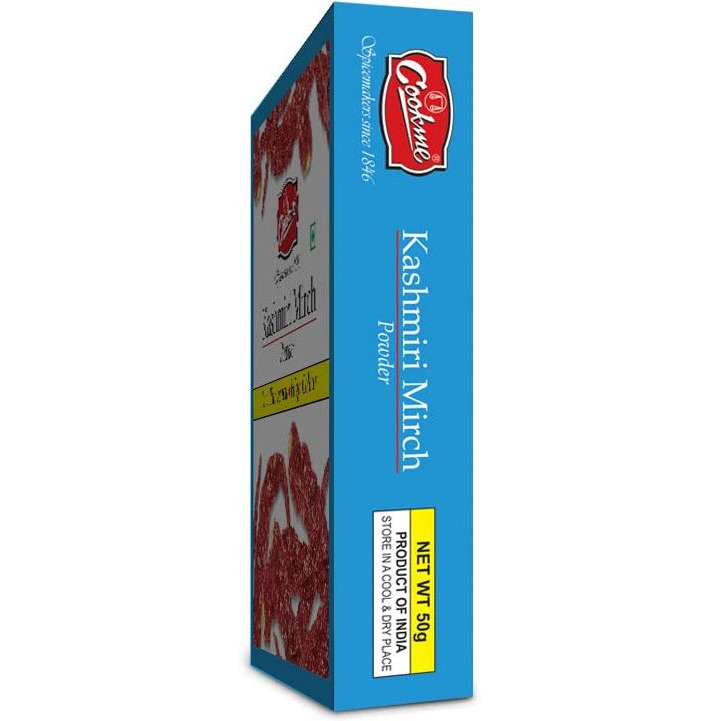 Cookme Kashmiri Lal Mirch Powder 100g (2 Pkt of 50g each)