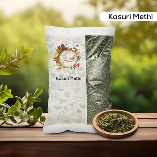 Chounk Kasuri Methi  1 Kg | Dried Fenugreek Leaves | Aromatic Kasoori / Kasturi Methi Leaves | for Flavorful Cooking