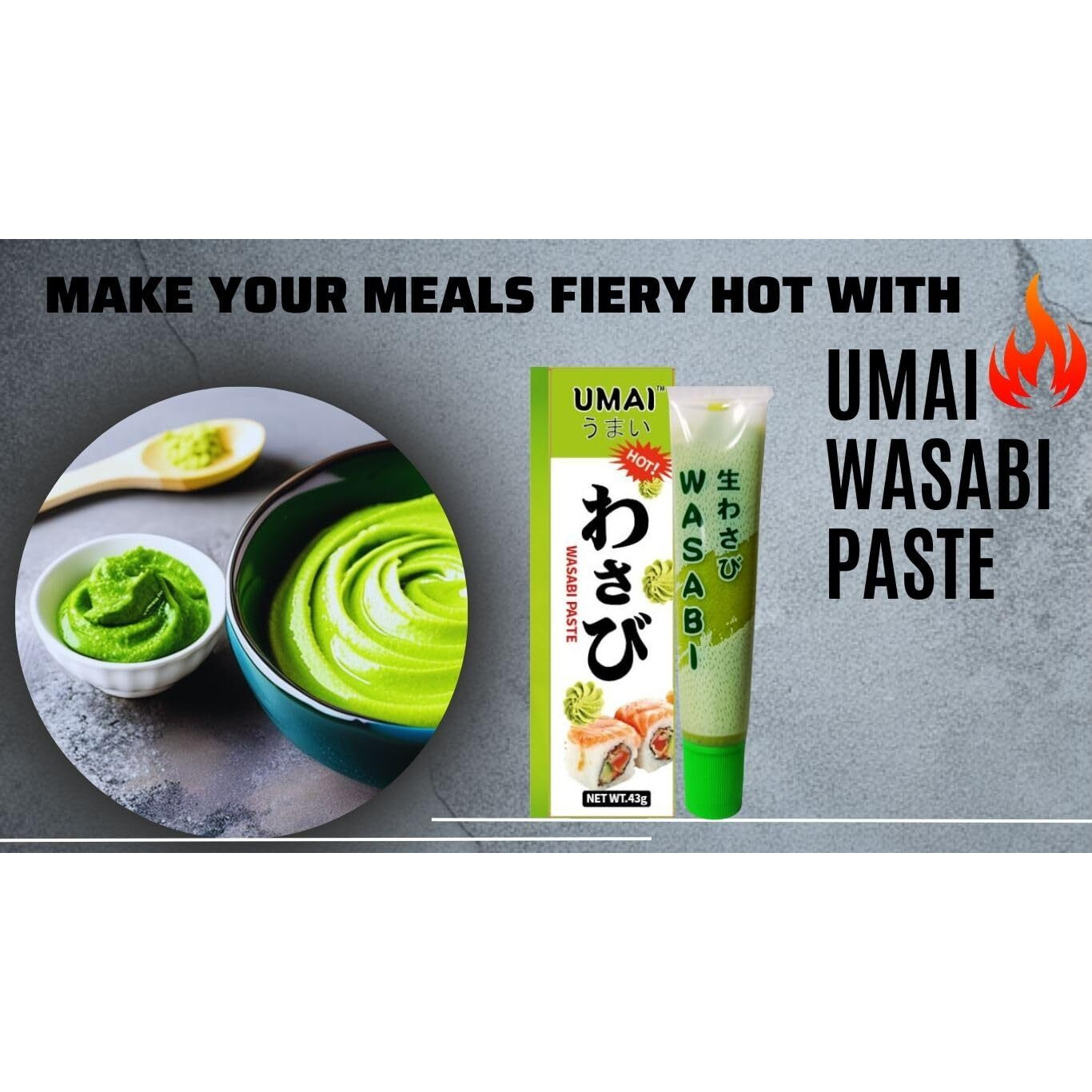 UMAI Wasabi Paste 43g