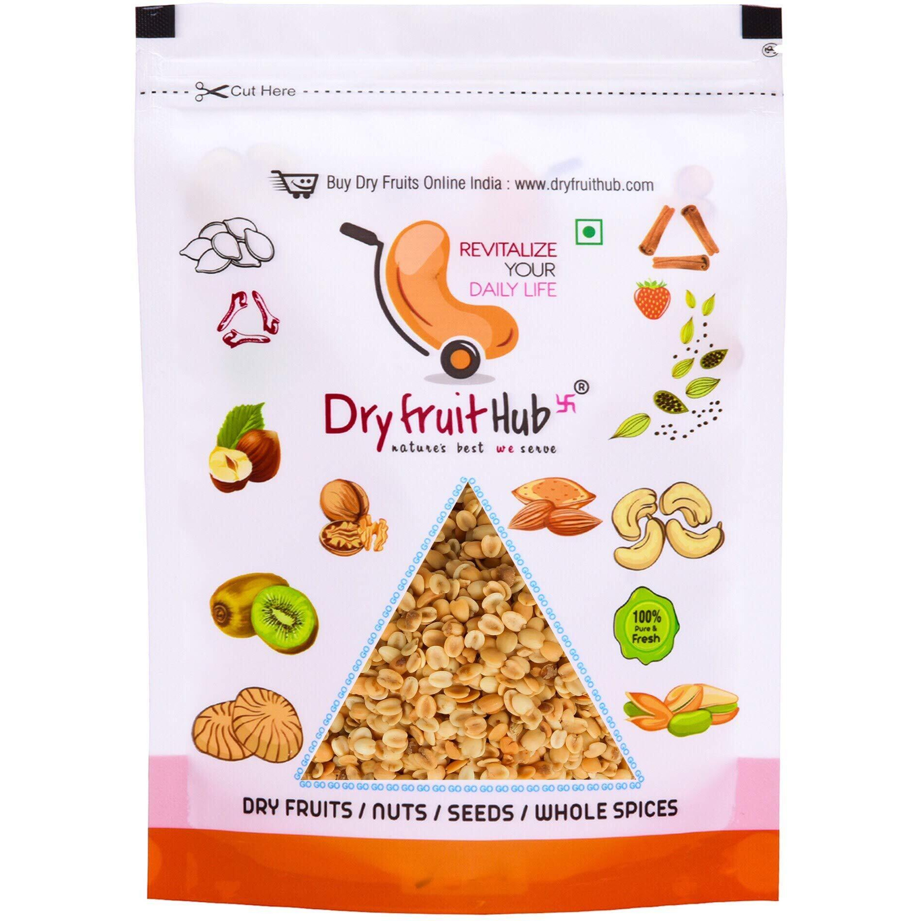 Dry Fruit Hub Dhaniya Dal Roasted | Dhana Dal Mukhwas 1Kg, Roasted Split Coriander Seeds