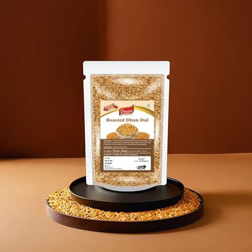 Desire Roasted Dhana Dal (Roasted Split Coriander Seeds) 1 Kg