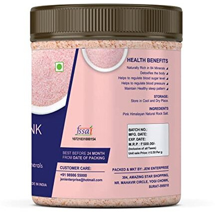 Palfrey Pink Himalayan Rock Salt 1 kg