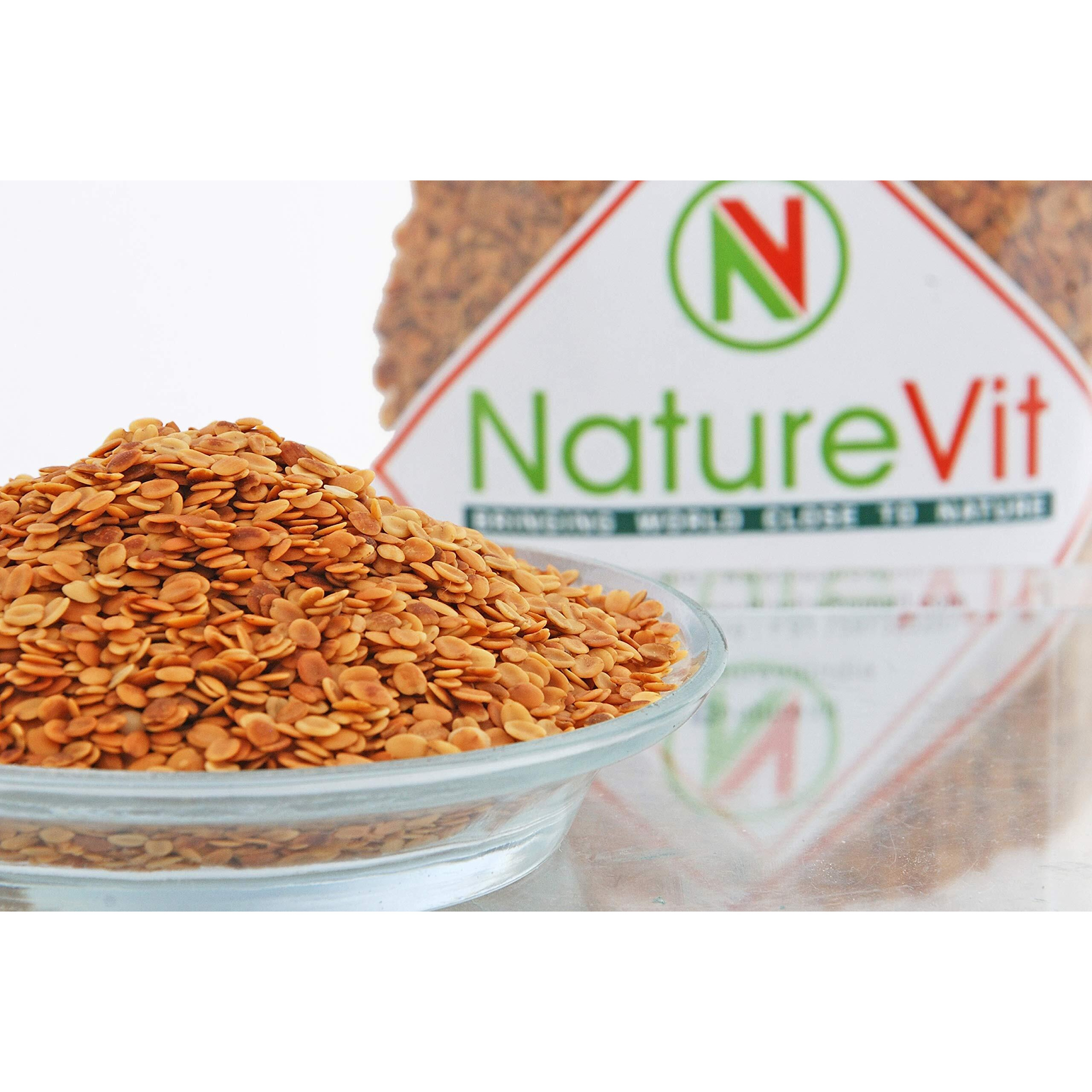 NatureVit Roasted Dhana Dal, 900g [Split Coriander Seed]