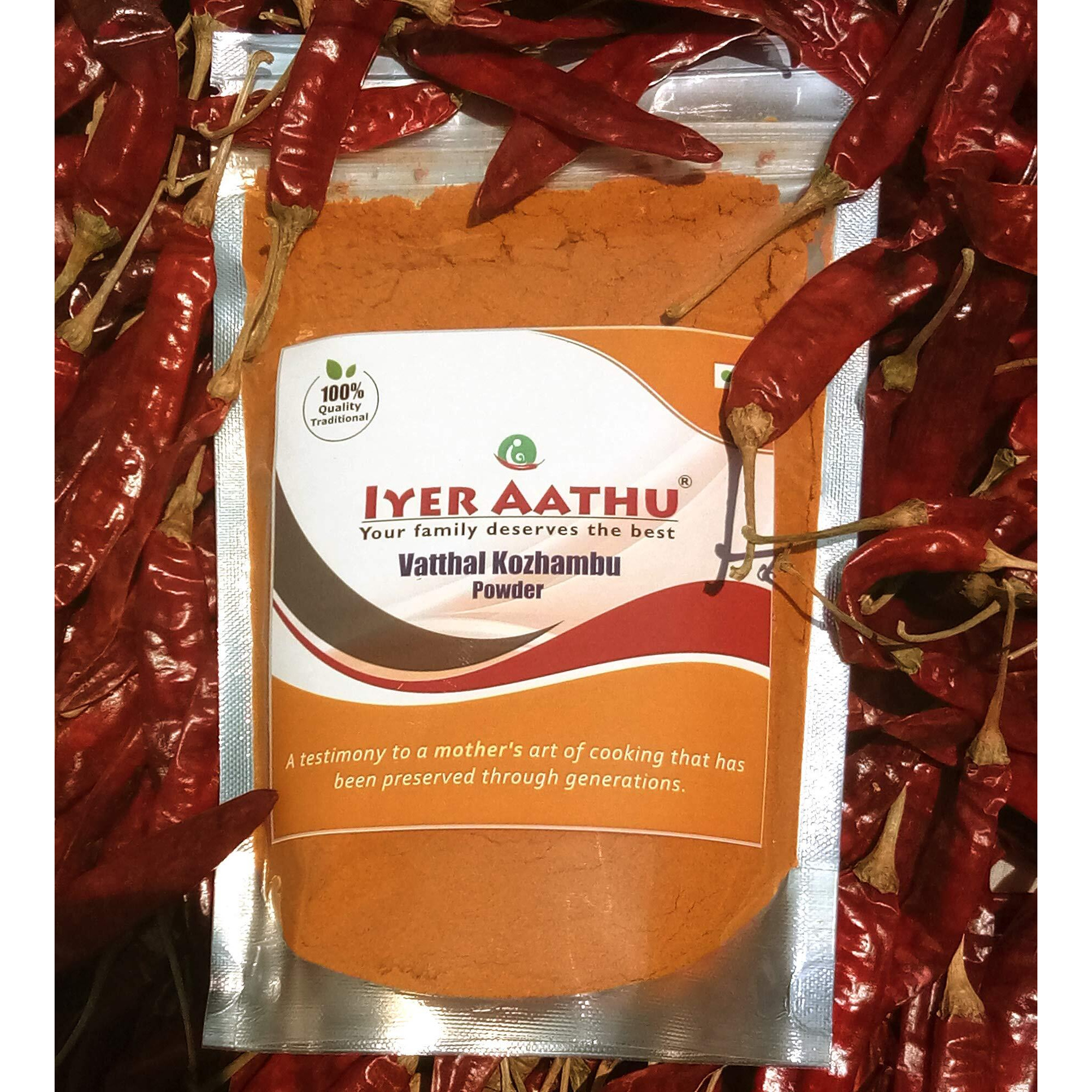 Iyer AATHU Vatthal Kozhambu Powder 250 Grams
