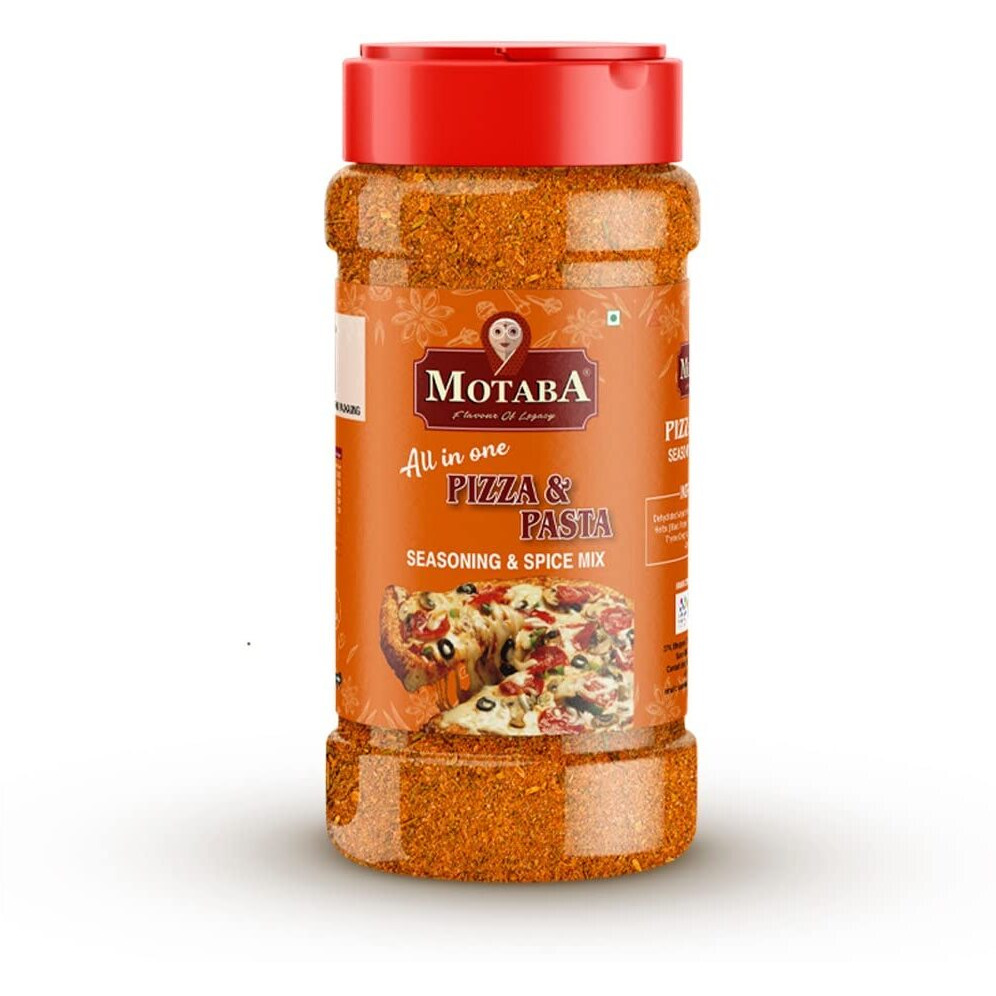 MOTABA Fresh Italian Pizza Seasoning-70gram | Premium Mixed Herbs | Italian Herbs | Dried Pure Herb & Seasonings Sprinkler |Natural & Healthy Italian Spice Blend for Pizza-70gram