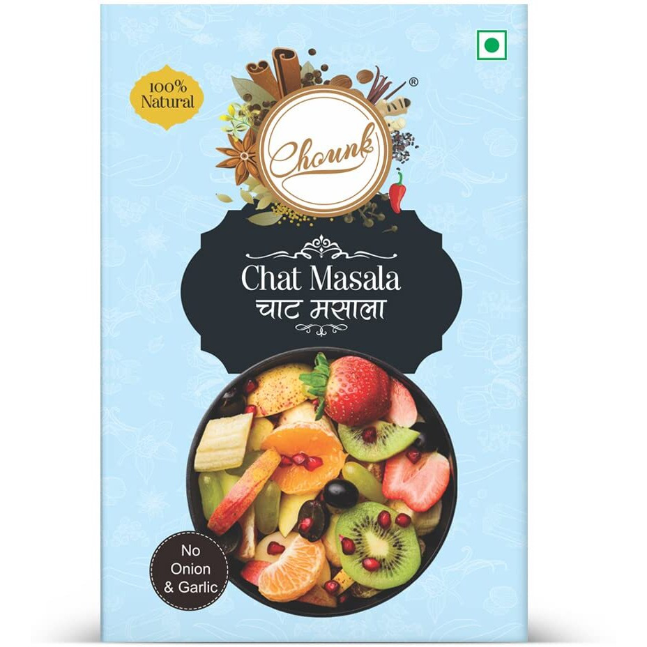 Chounk Chat Masala Powder 100g Ready to Eat Chaat Masala Tasty Powder Masala with Natural Ingredients