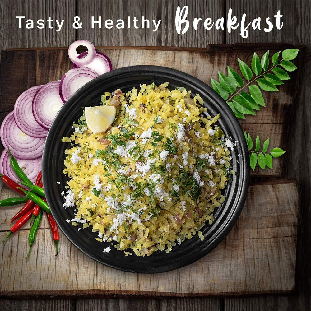 Tanawades Smart Food Instant Poha Mix, Ready to Cook, Home Food with Hand Picked Flavours, Pack of 3