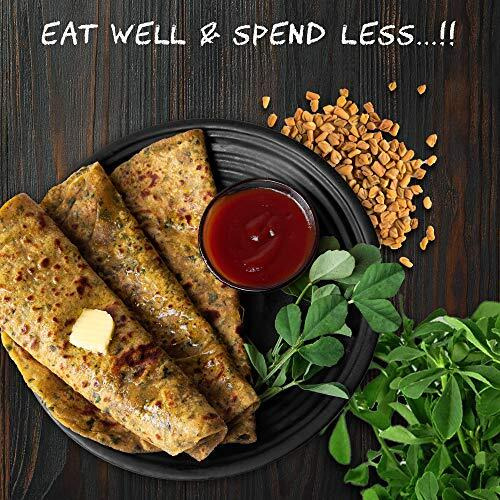 Tanawades Smart Food Instant Multigrain Methi Paratha Mix, Ready to Cook, Home food with Hand picked Flavours, Pack of 3