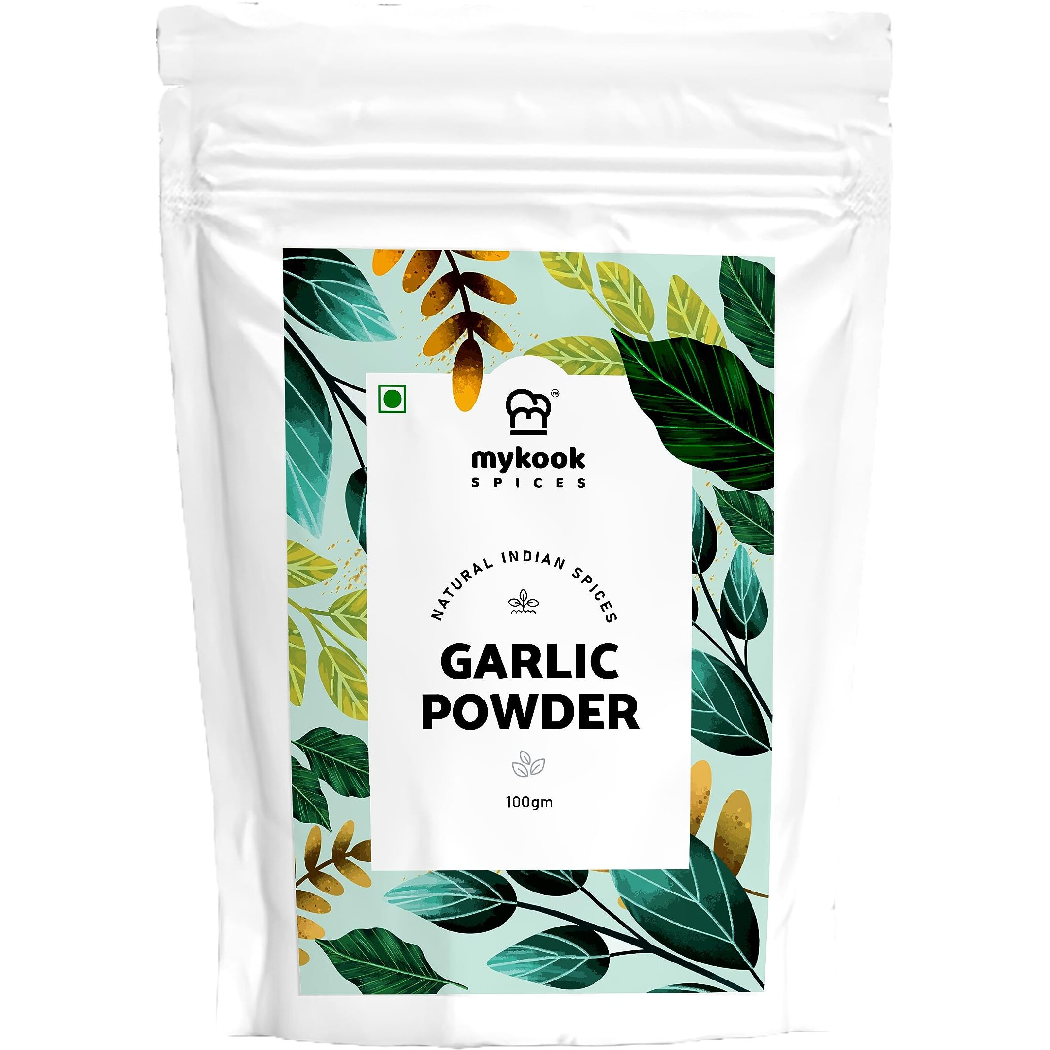 mykook SPICES Dehydrated Garlic Powder - Dry Garlic Powder - Lahsun Powder (100 Gram)