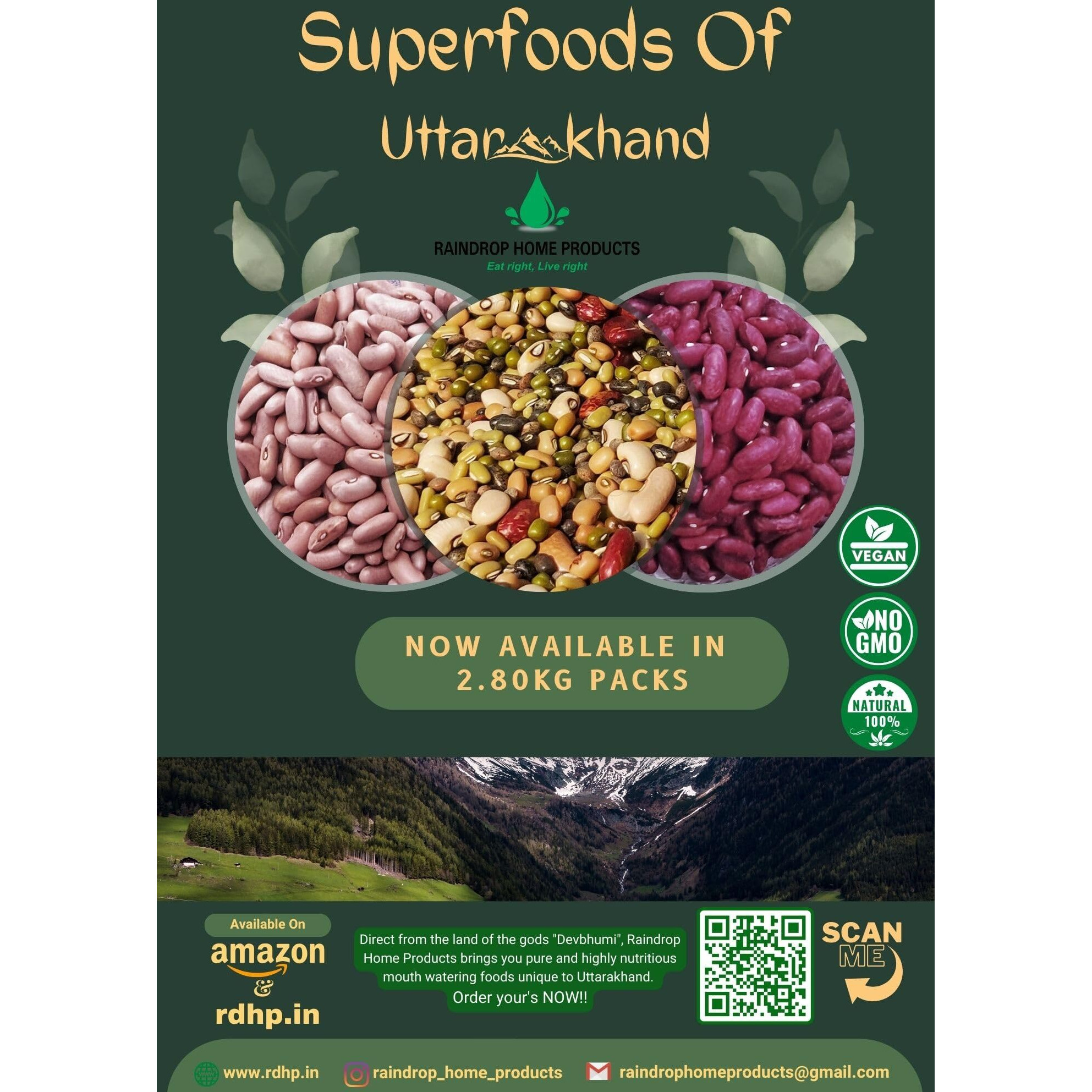 Super Food of Uttarakhand - 100% Pure Jakhiya Seeds/Cleome viscosa Seeds/Wild Mustard
