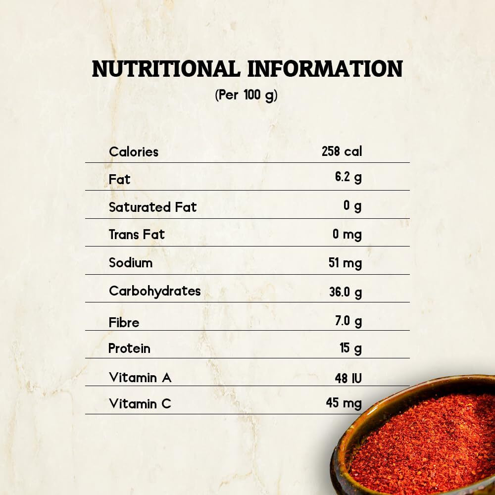Suprasaad Red Chilli (Lal Mirchi) Powder 100 gms - Pack of 1 | No Added Flavours and Colours | Rich Taste & Strong Aroma | Naturally Spicy | Quality Guaranteed