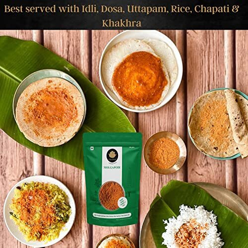 Cinch Eats Ready to Eat Andhra Gunpowder Malgapodi Chutney for Idli and Dosa 330g | Milagai Podi Instant Dry Chutney Powder Gun Podi | Multi Use Taste Maker | No Additives, Colors or Preservatives (3x100g)
