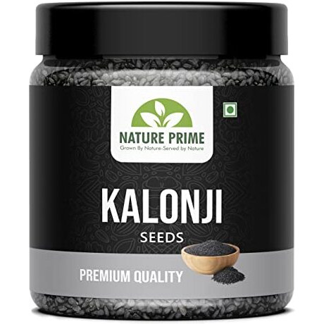Nature Prime Kalonji Seeds | Nigella Seeds | Kalonji Seeds For Hair Growth (250Gm), Vegetable Masala