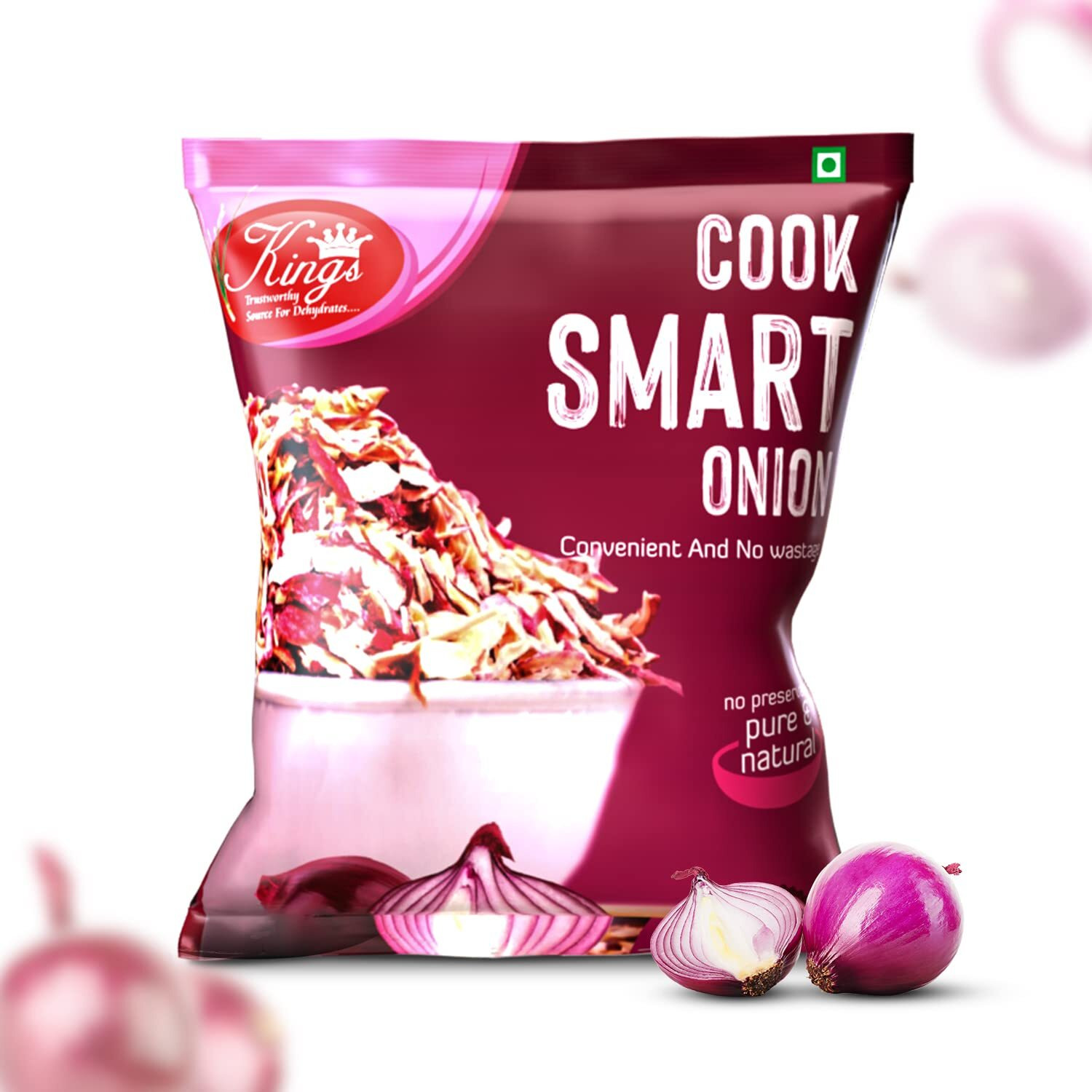 Kings Dehydrated Foods King Crispy Fried Onion-900 G