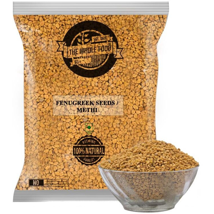 The Whole Food Co. Premium Methi (Fenugreek) Whole, 1Kg