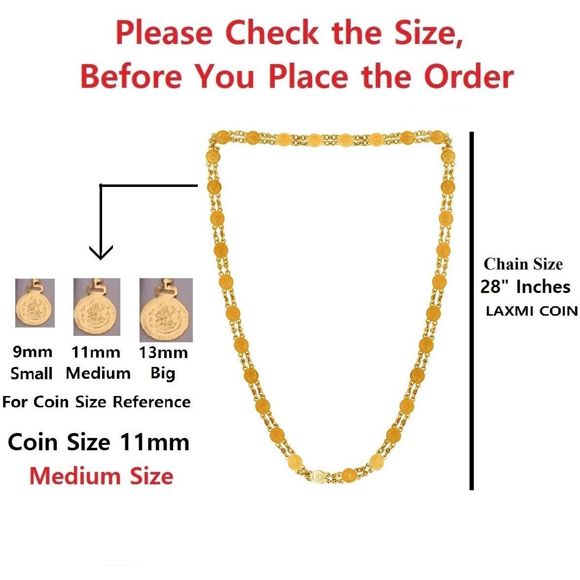 Vama Fashions Kasulaperu Necklace Lakshmi Temple Jewellery Set for Women, Gold