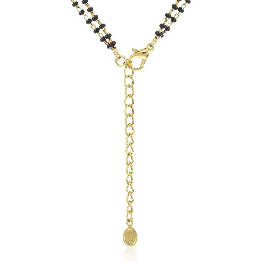 Estele 24Kt Gold Plated Sober Styled Mangalsutra for Girl