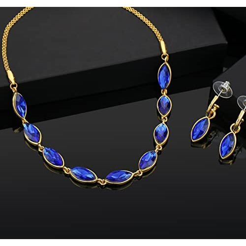 Estele Trendy and Fancy Fashion Jewellery Design Necklace Set for Women