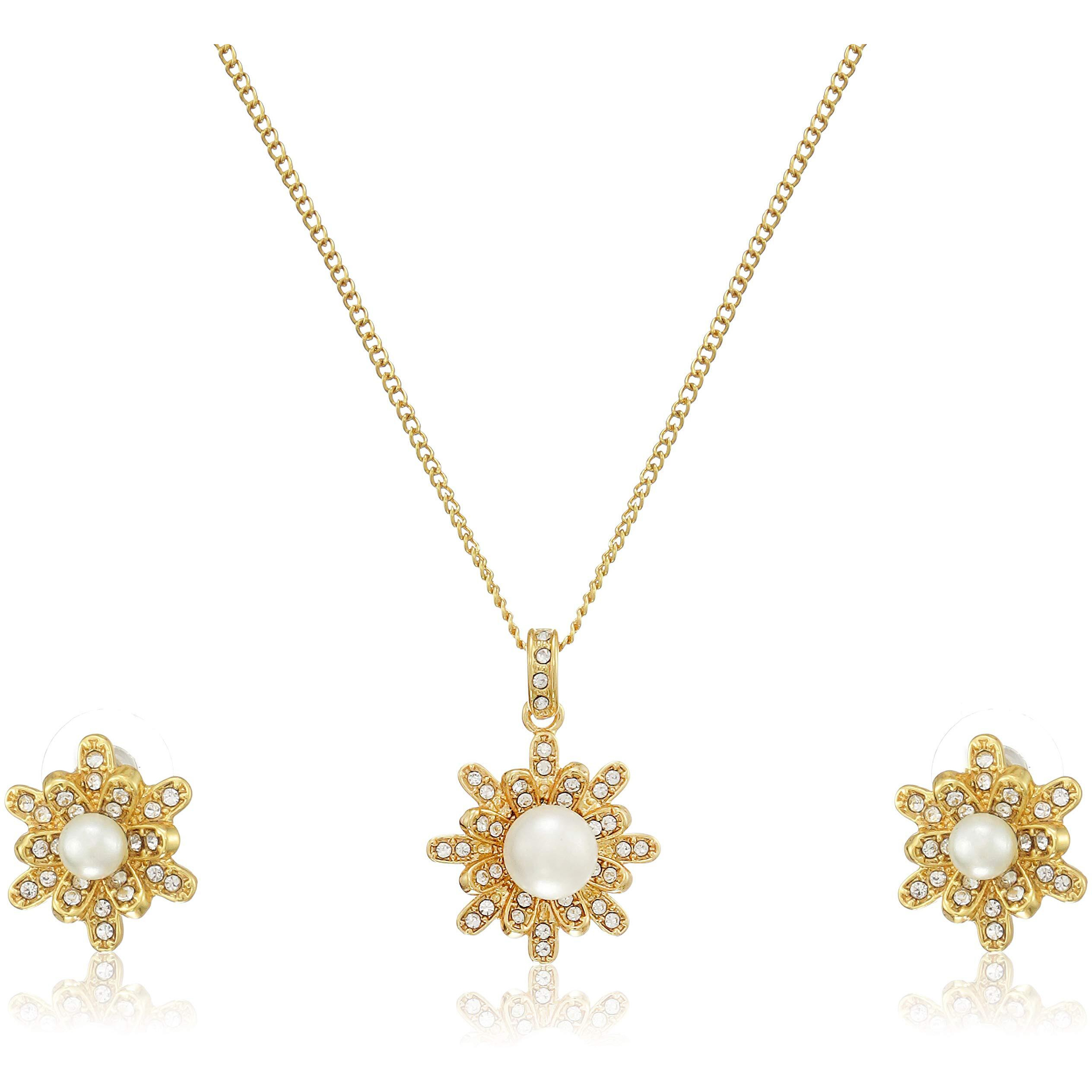 Estele Trendy and Fancy Fashion Jewellery Design Necklace Set for Women