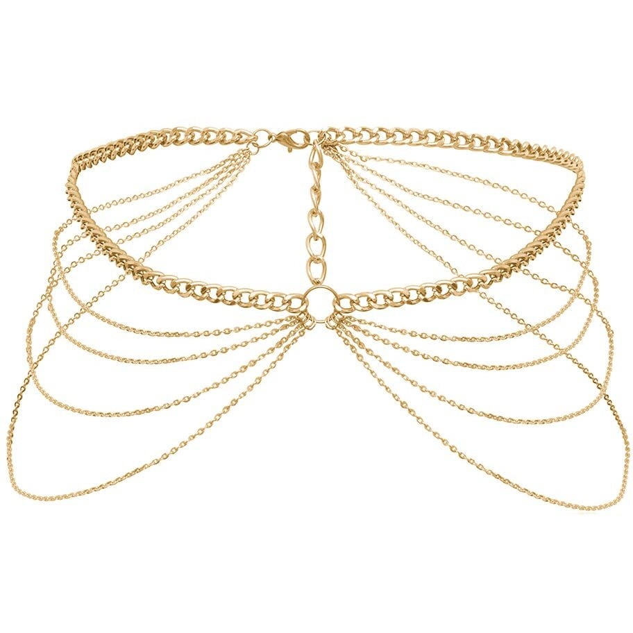 Yellow Chimes Waist Chain For Women Gold Plated Multilayer Waist Chain For Women and Girls