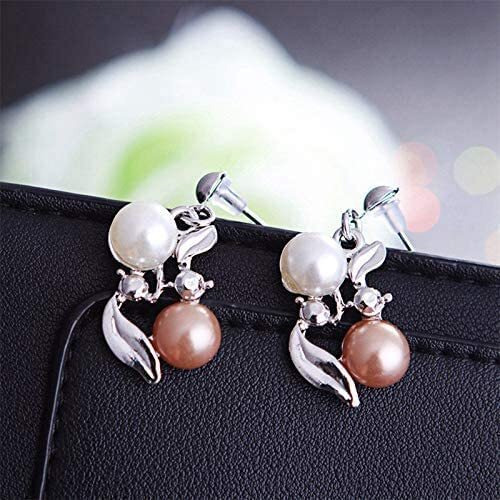 YouBella Jewellery Sets for Women Crystal Pearl Necklace Jewellery set with Earrings For Girls and Women