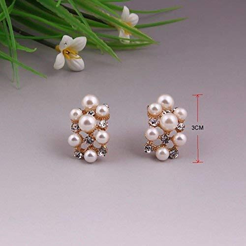 Shining Diva Latest Pearl Design Necklace Jewellery Set for Women (Design07-gold) (sd8484s)