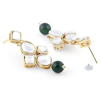 Zaveri Pearls Kundan & Pearls Jewellery Set for Women (Golden)(ZPFK8530)