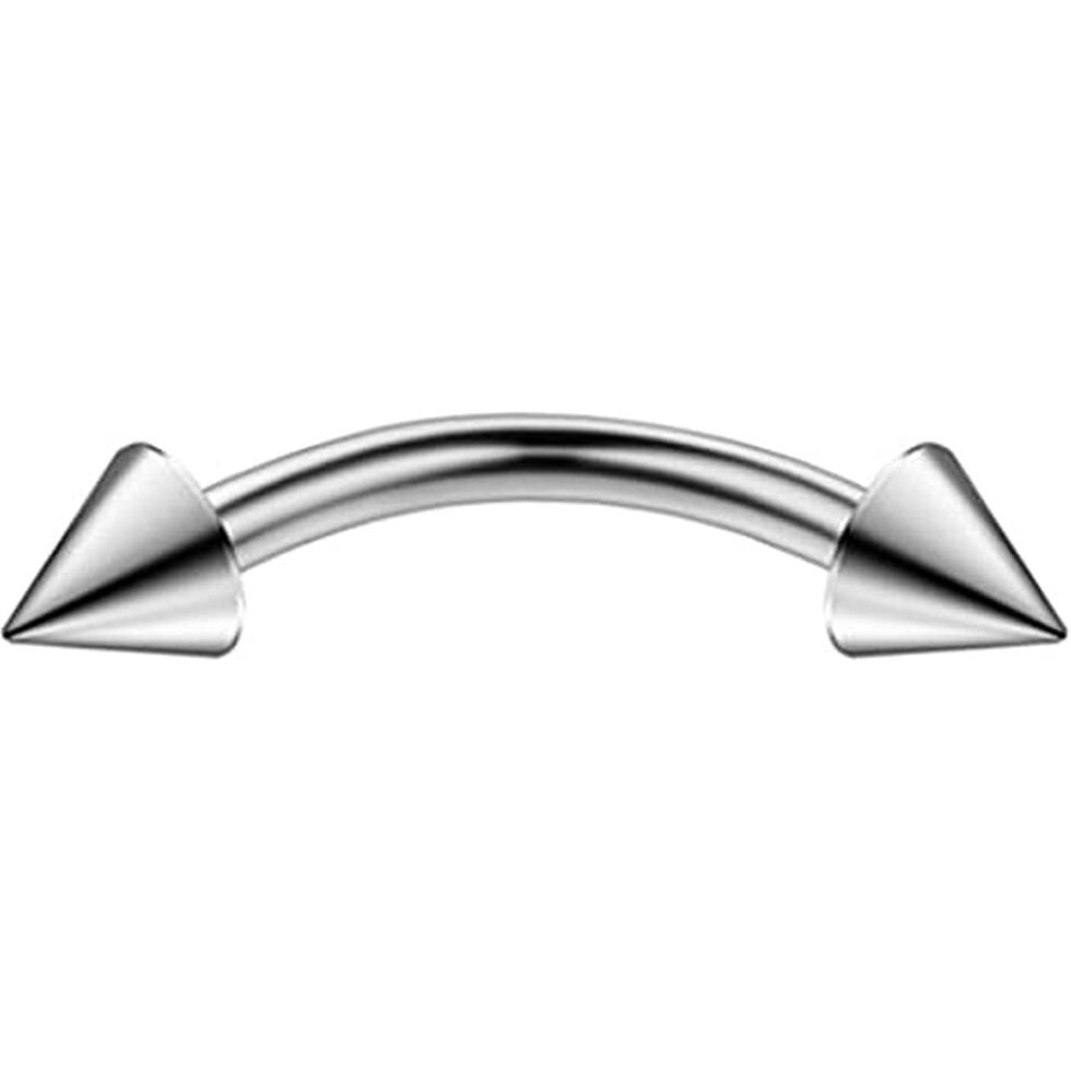 Via Mazzini 316L Stainless Steel Tiny Eyebrow Ear Navel Belly Lip Ring Body Piercing Jewelry For Men And Women (BB0033) 3 Pcs