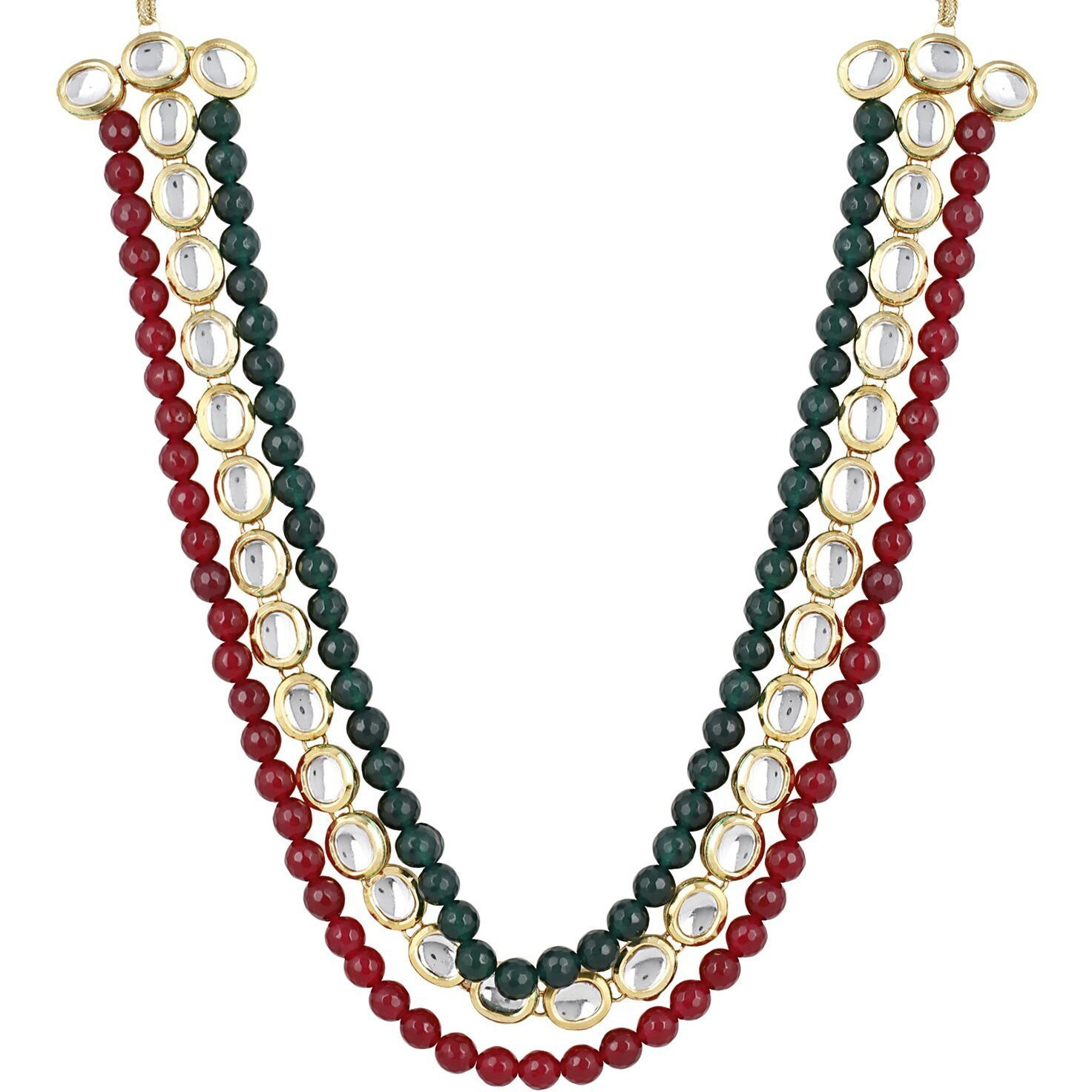 Shining Diva Fashion Gold Plated Jewellery Set for Women (Multi-Colour) (9605s)