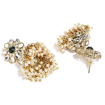 Zaveri Pearls Kundan & Pearls Jewellery Set for Women (Golden)(ZPFK8529)