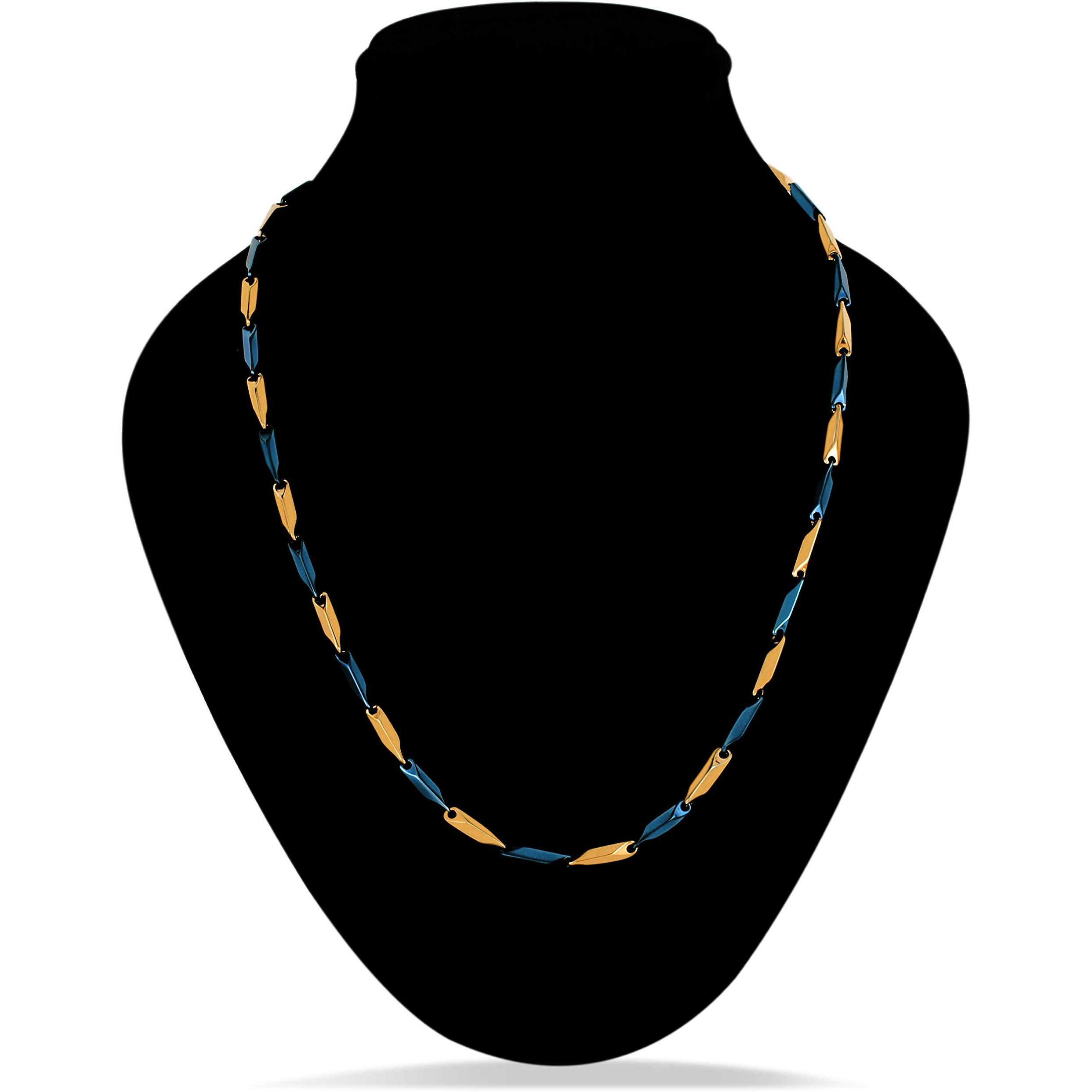 Fashion Frill Chain Necklace For Men Women Boys Elegant Stainless Steel Jewelry Elegant Gift