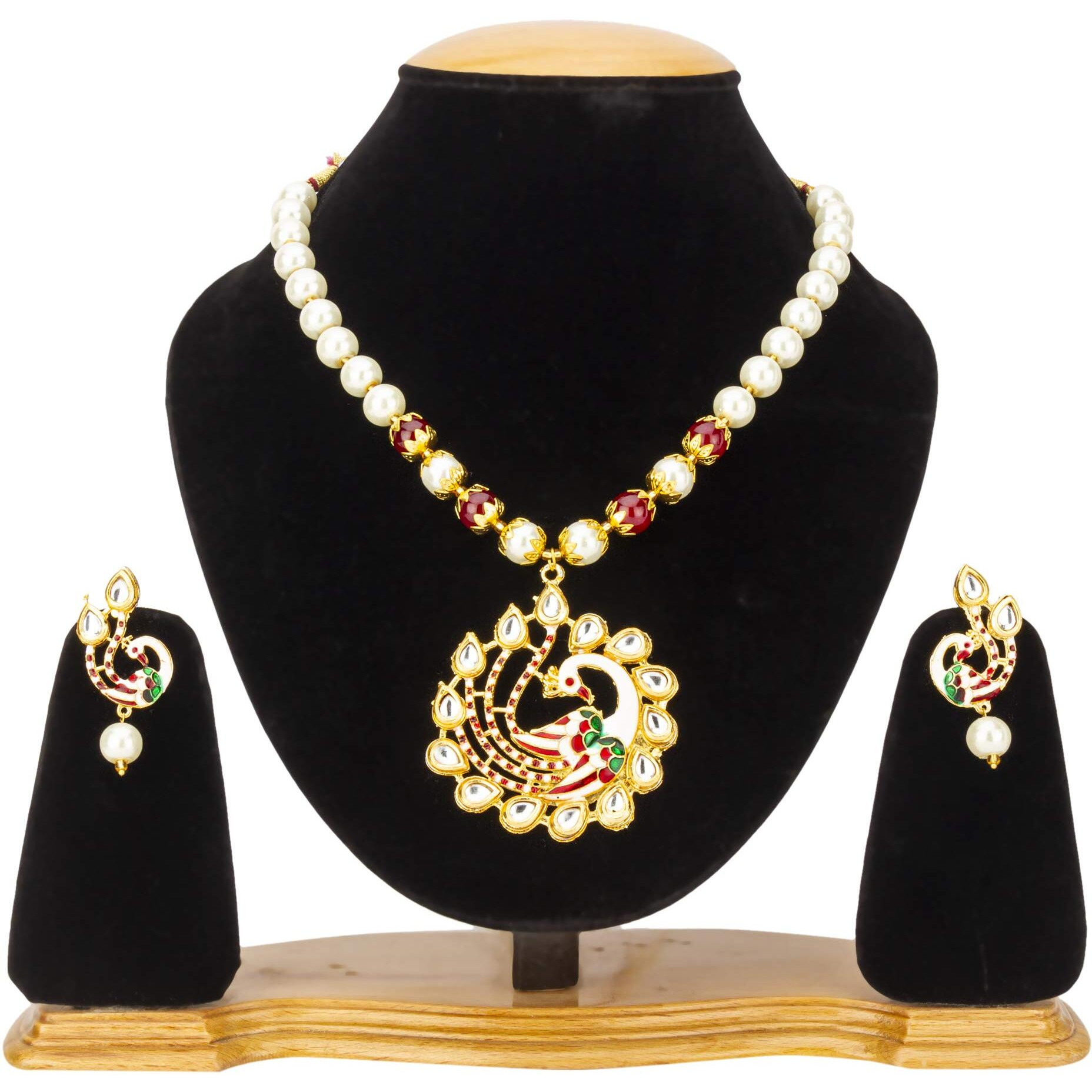 Jewels Galaxy Jewellery Set for Women (CT-NCK-44057)