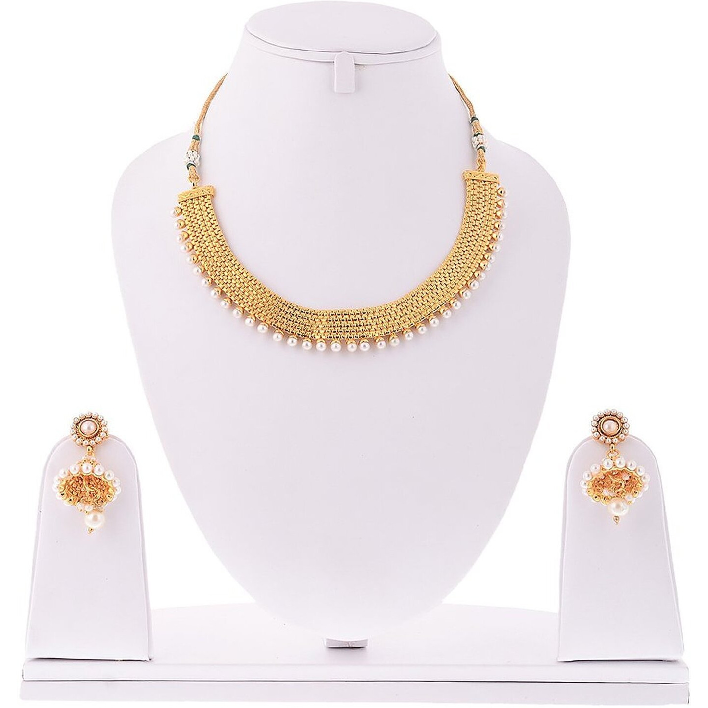 YouBella Stylish Traditional Jewellery Gold Plated Jewellery Set for Women (Style 2)