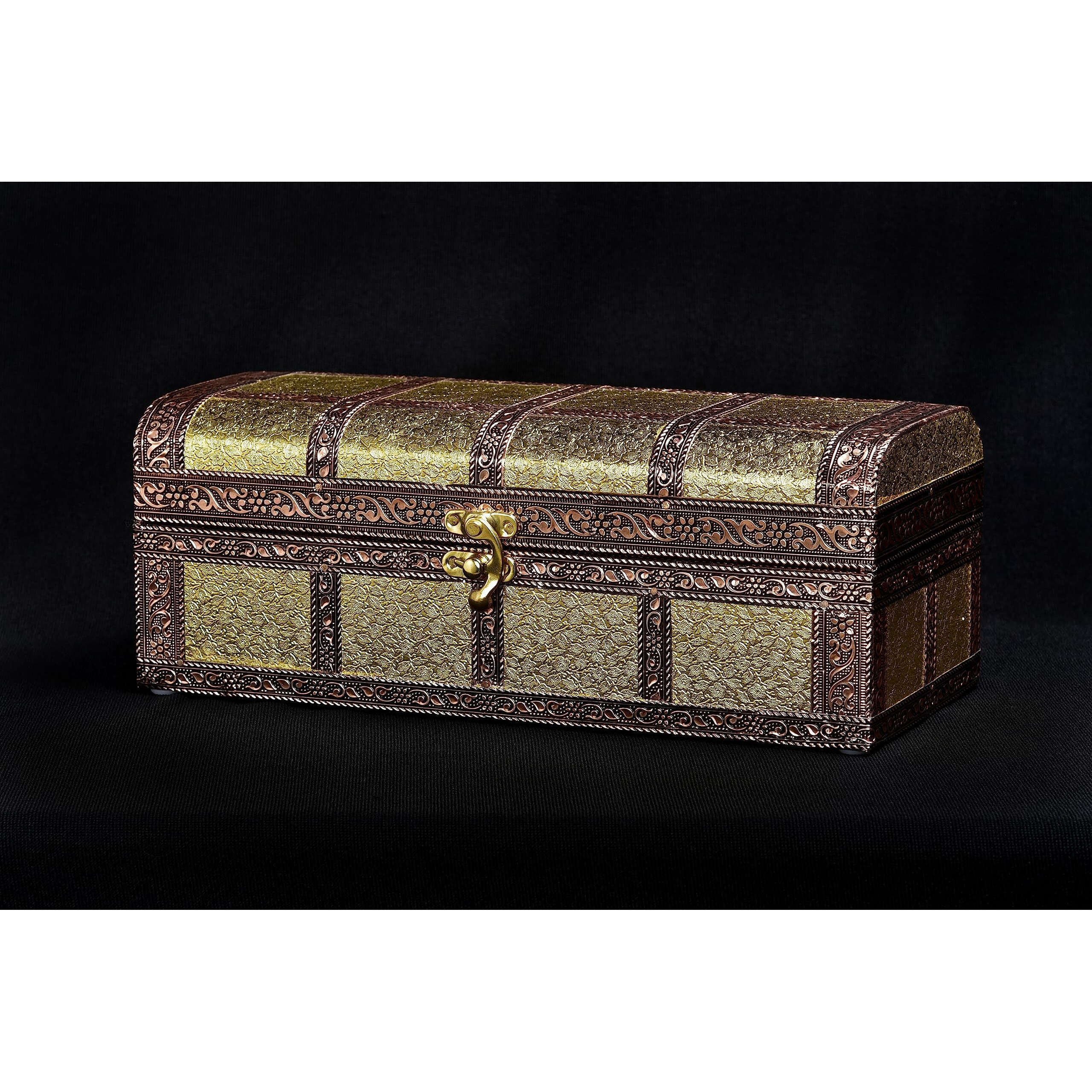 Shubh Empire Kart One Rod Bangle Box For Women,Boxes For Storage Wooden Big Size,Jewellery Box For Travelling,Bride,Poratble Chudi Organizer For Travel,Transparent Organiser-Made In India
