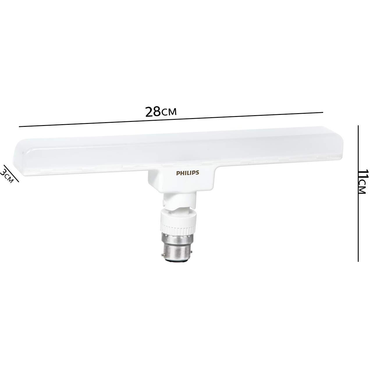 PHILIPS Stellar Bright 14W B22 LED T-Bulb,Cool Daylight, Pack of 2