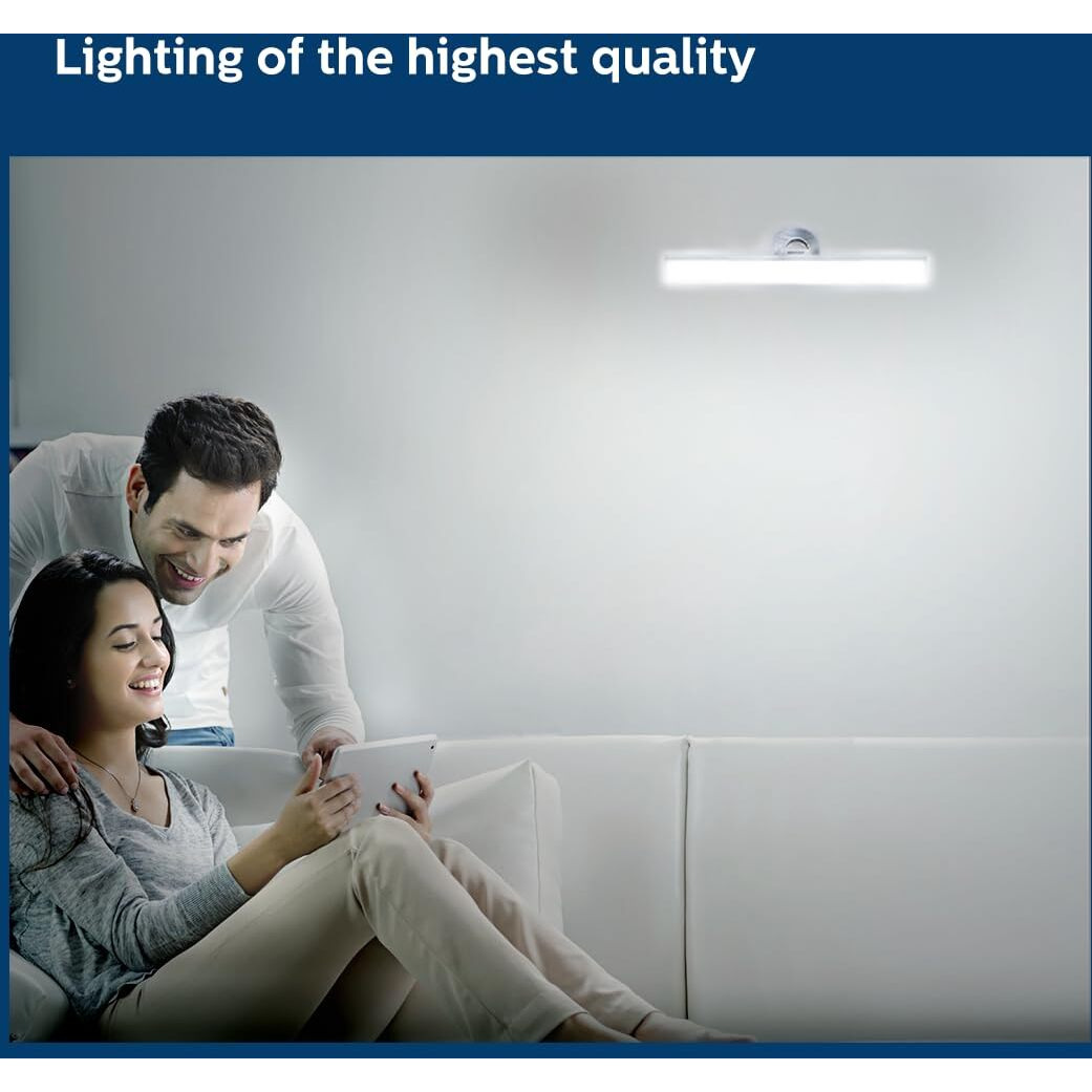 PHILIPS T Beamer 20w Rechargeable Emergency Inverter LED Light Bulb, Cool Day White, standard