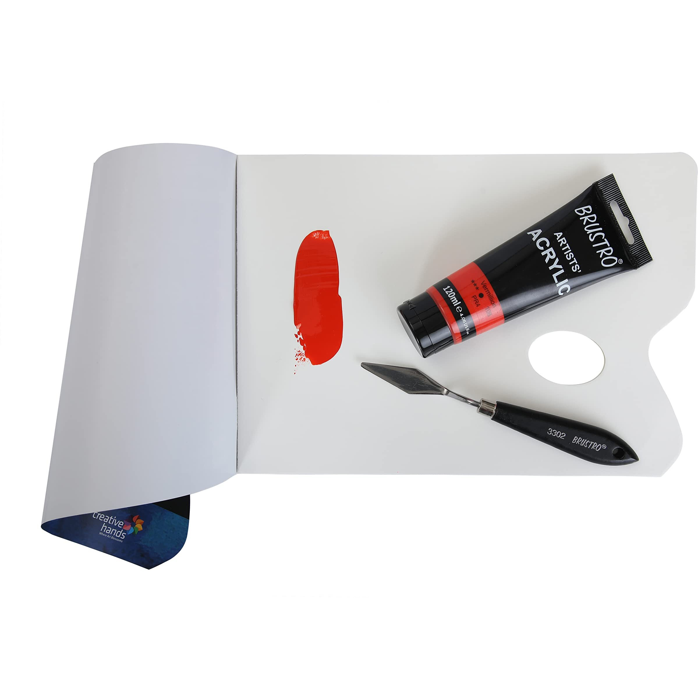 BRUSTRO Artists Acrylic Paint 120ml Vermillion